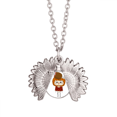 thumbnail image 1 of Carne, hueso, grasa y músculo Collar de girasol collar collar collar colgante, 1 of 3