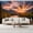 Color 3, variant on Serene River Valley Sunset Wallpaper Colorful Clouds Rolling Hills Peel and Stick Wall Murals 69"H x 96"W Removable PVC Wall Paper Self-Adhesive Wall Decor for Bedroom Living Room