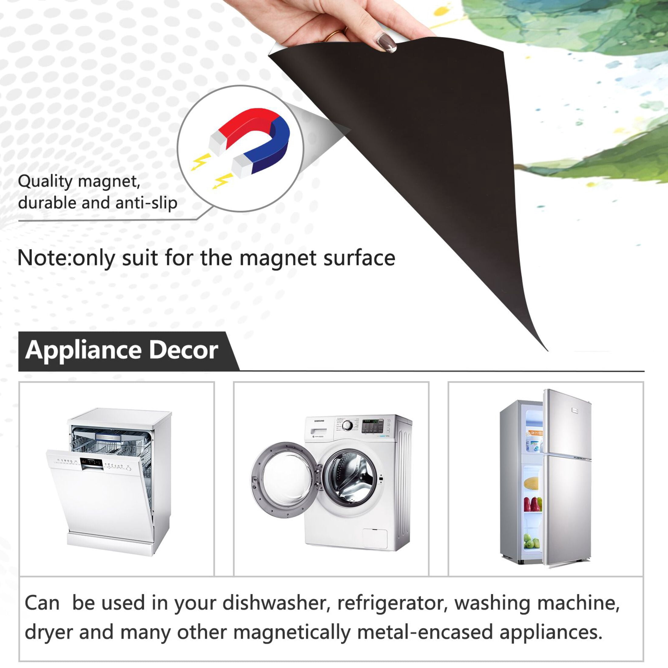 Dishwasher Sticker Magnetic Dishwasher Sticker Magnetic Decorative Sticker Refrigerator Sticker Dishwasher Decorative Stickers Lemon