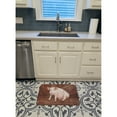 thumbnail image 3 of Carolines Treasures SB3072RUG Pig at the barn door Machine Washable Memory Foam Mat 19 X 27" multicolor, 3 of 4