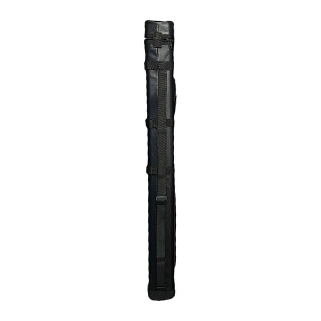 Lipstore Housse pour Bâton de Billard, Étui de Rangement pour Queue de Snooker, Étui pour 1/2 Queue avec Extérieur Rouge Bleu