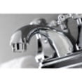 thumbnail image 4 of Kingston Brass KB4601BX Metropolitan 4 in. Centerset Bathroom Faucet with Pop-Up Drain, Polished Chrome, 4 of 5