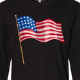 thumbnail image 4 of Inktastic American Flag Design Long Sleeve T-Shirt, 4 of 5