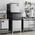 thumbnail image 4 of Costway Commercial Ice Maker Machine 418 LBS/24H with 200 LBS Storage Bin for Restaurant, 4 of 10