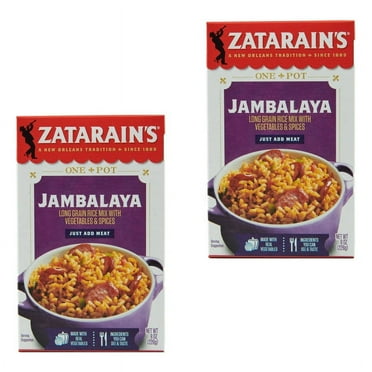 Zatarain's 2PACK,Non-GMO Jambalaya Rice Mix, 8 oz