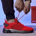 thumbnail image 2 of Ulsto Men's and Women's Breathable Mesh Walking Shoes - Lightweight Comfortable Athletic Sneakers for Walking, Running, Travel, 2 of 9