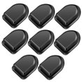 thumbnail image 4 of Mobutofu 8Pcs Back Seats Hook ABS Black for Car Use, 4 of 8
