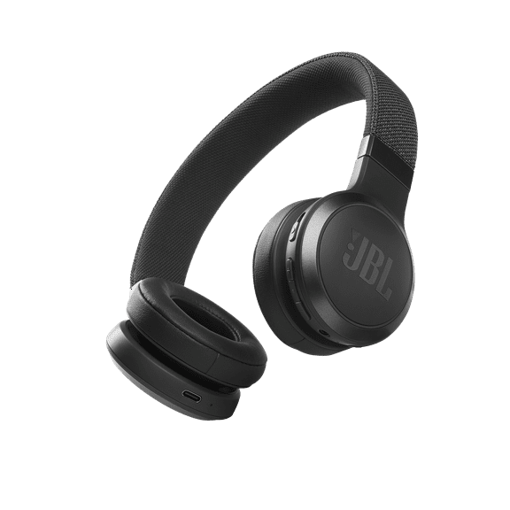 Restored JBL Live 460NC Wireless On-Ear Noise-Cancelling Headphones - Black (Refurbished)