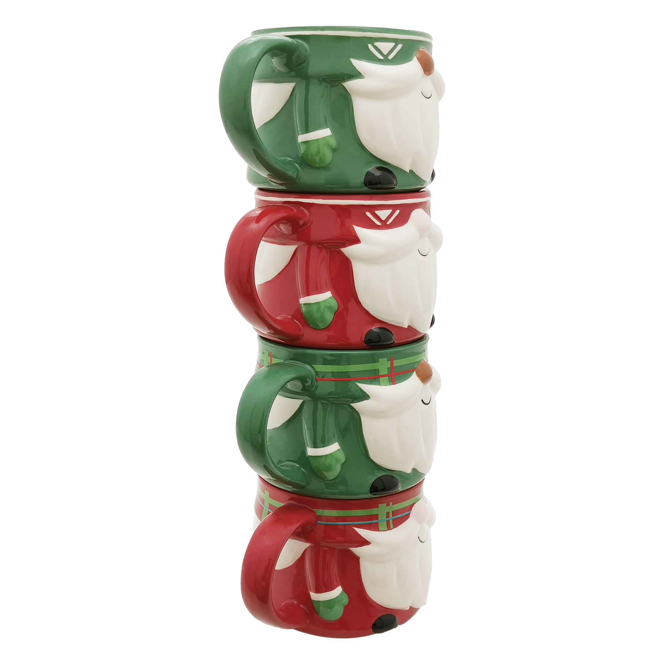Holiday Time Gnome Mug, 12 fl oz Stoneware Ceramic