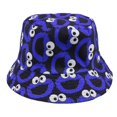 thumbnail image 2 of Gorros de pesca reversibles laterales con estampado de dibujos animados, sombrero de cubo, sombreros de pescador bonitos para mujeres y hombres, 2 of 2