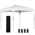 thumbnail image 2 of Outsunny 10' x 10' Pop Up Canopy Tent with Wheeled Carry Bag and Sand Bags, 2 of 9