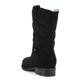 thumbnail image 4 of Botas Occidental Zippe Cortas Cómodas Gamuza Botines Mujer Antideslizantes Ligeros para Otoño Invierno Rojo, 4 of 9