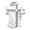 White@GC@, variant on CONZONE Mens Polo Shirt Short Sleeve Casual Polo Shirts For Men Italian Day Graphic Collared Cozy Summer Golf Shirts