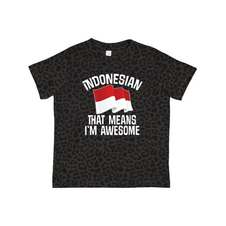 

Inktastic Indonesian Gift Indonesia Flag Gift Toddler Boy or Toddler Girl T-Shirt