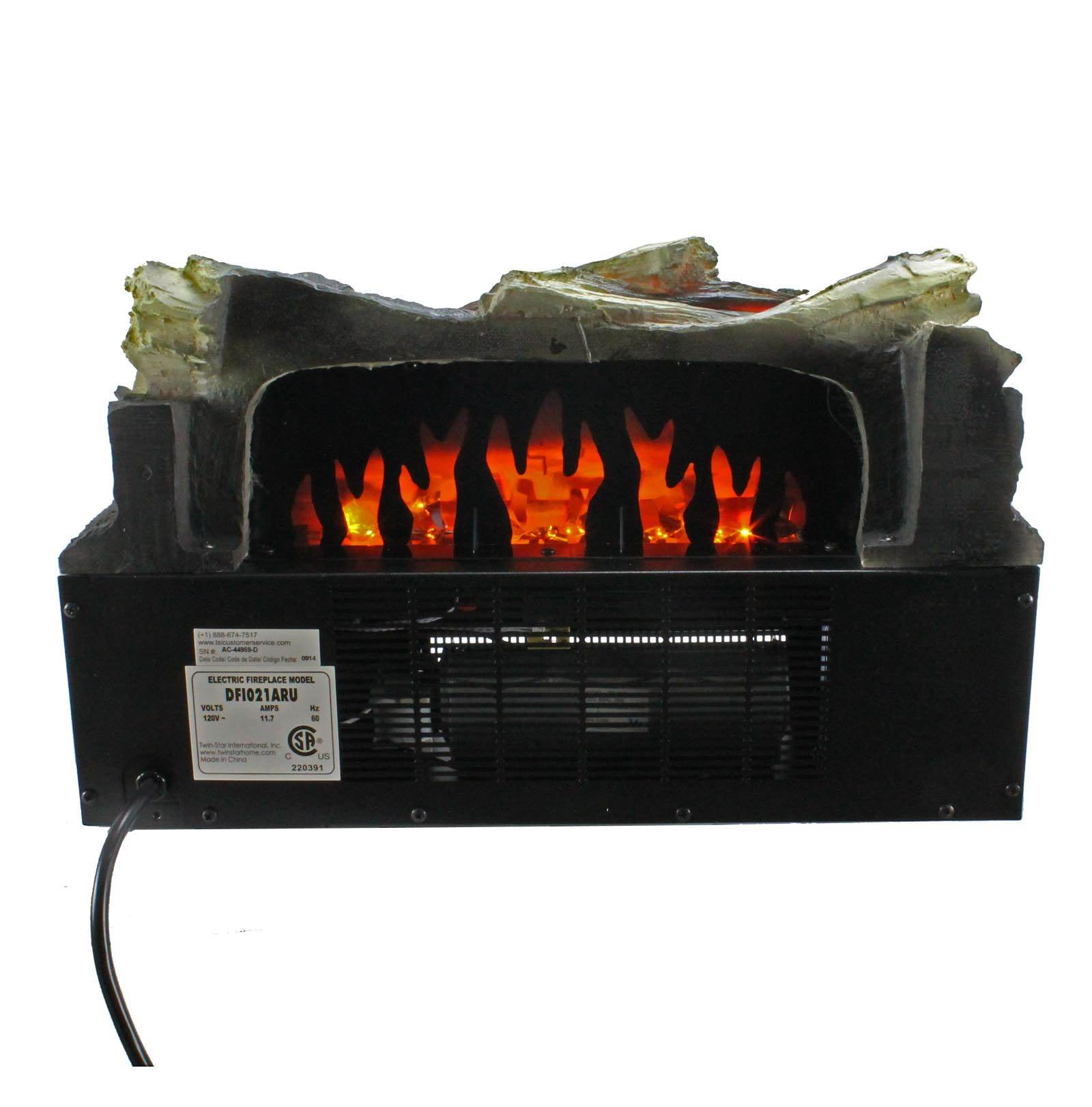Duraflame DFI020ARU 20-in Smokeless Indoor Electric Fireplace Log