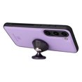 thumbnail image 3 of for Samsung Galaxy S23 Removable Wallet Case, Premium PU Leather Flip Cover with [RFID Blocking][ Detachable Card Holder][Stand Function][Wrist Strap] Shockproof Protectove Phone Cover,Purple, 3 of 10