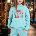 thumbnail image 2 of FAOWME Ensemble de Pyjama à Manches Longues Confort Décontracté pour Enfant Bleu Ciel 8-9 Ans, 2 of 4