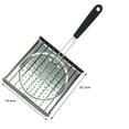 thumbnail image 5 of Sunjoy Tech Stainless Steel Grilling Pan Rectangle Heat Resistant Food Grade Outdoor Camping BBQ Flat Griddle Plate Tray Barbecue Supplies, 5 of 7
