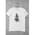 thumbnail image 5 of Old Glory Mens Bear Drummer Short Sleeve Graphic T Shirt, 5 of 6