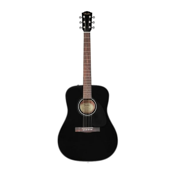 Fender Acoustic Guitar, with 2-Year Warranty, CD-60 Dreadnought V3 Classic Design with Rounded Walnu