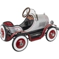 thumbnail image 4 of Blue Diamond Classics Model A Roadster Pedal Car, Silver/Red, 4 of 5