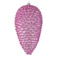thumbnail image 1 of 10 in. Pink Matte Glitter Pinecone Christmas Ornament  2 per Box, 1 of 1