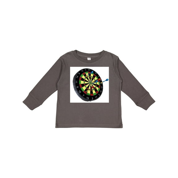 Inktastic Dart Board Boys or Girls Long Sleeve Toddler T-Shirt