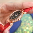 thumbnail image 6 of Jewelry VerPetridure Unisex Stars Little Point Frosted Belt Watch Dotted With Roman Scale Watch, 6 of 8