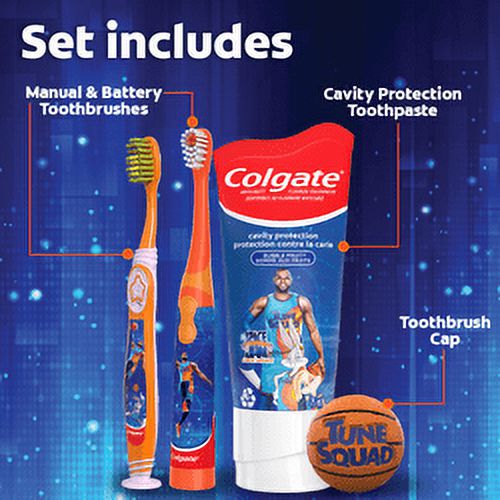 Colgate Kids Space Jam Gift Pack, Toothbrush Set with Toothpaste - image 2 of 10