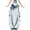 P-White1, variant on Girls Spring Trousers Jazz Street Dance Cargo Denim Overalls For Teen Baggy Wide Leg Jumpsuit With Waist Belt And Drawstring Hem Comfortable Playsuit Black2 10-11 Years