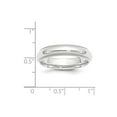 thumbnail image 3 of Platinum 5mm Comfort-Fit Milgrain Size 6 Wedding Band; for Adults and Teens; for Women and Men, 3 of 3