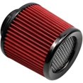 thumbnail image 4 of 76mm 3 inch High Flow Round Tapered Cone Air Intake Top Filter Design Air Intake Cone Filter 163mm tall, 4 of 8