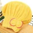 thumbnail image 3 of PHIGZNT 1 Pack Microfiber Hair Towel Wrap for Women, Anti Frizz Quick Drying Hair Turban for All Hair Style, Absorbent and Lightweight (Beige), 3 of 8