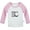 Long Pink Raglan T-shirt, variant on Daddy's Future Golfing Buddy Funny T shirt For Baby, Newborn Babies T-shirts, Infant Tops, 0-24M Kids Graphic Tees Clothing (Short Pink Raglan T-shirt, 0-6 Months)