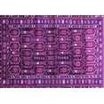 thumbnail image 1 of Ahgly Company Machine Washable Indoor Rectangle Persian Purple Traditional Area Rugs, 2' x 3', 1 of 4