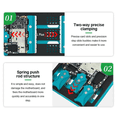 RL-601L PLUS Universal Double-Slot Motherboard Fixture Phone IC Chip ...