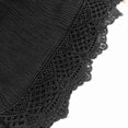 thumbnail image 6 of biudgviw Summer Shorts for Women Boho Lace Trim Hem Cotton Linen Shorts High Waisted Plus Size Beach Vacation Casual Shorts, 6 of 6