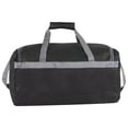 thumbnail image 4 of Trailmaker 20.00 x 11.00 x 11.00 Inches Heavy Duty Weekender Overnight Duffle Shoulder Bag, Black, 4 of 5