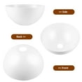 thumbnail image 3 of Tineasur Bowl Shape Lampshade White Plastic 4Pcs 9.82X4.91in, 3 of 4