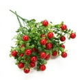 thumbnail image 3 of Plastic Red Pepper Bunch Artificial Plants Simulation Peppers Fake Vegetables Home Decoration;Plastic Fake Red Pepper Bunch Artificial Plants Simulation Peppers, 3 of 9