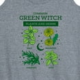 thumbnail image 3 of Instant Message - Common Green Witch Herbs - Women's Racerback Tank Top, 3 of 6