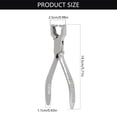 thumbnail image 5 of CEORPER Special Reeds Pin Removal Pliers Flute Clarinet Saxophone Reeds Pin Installation Pliers Musical Instrument Repair Tool, 5 of 11
