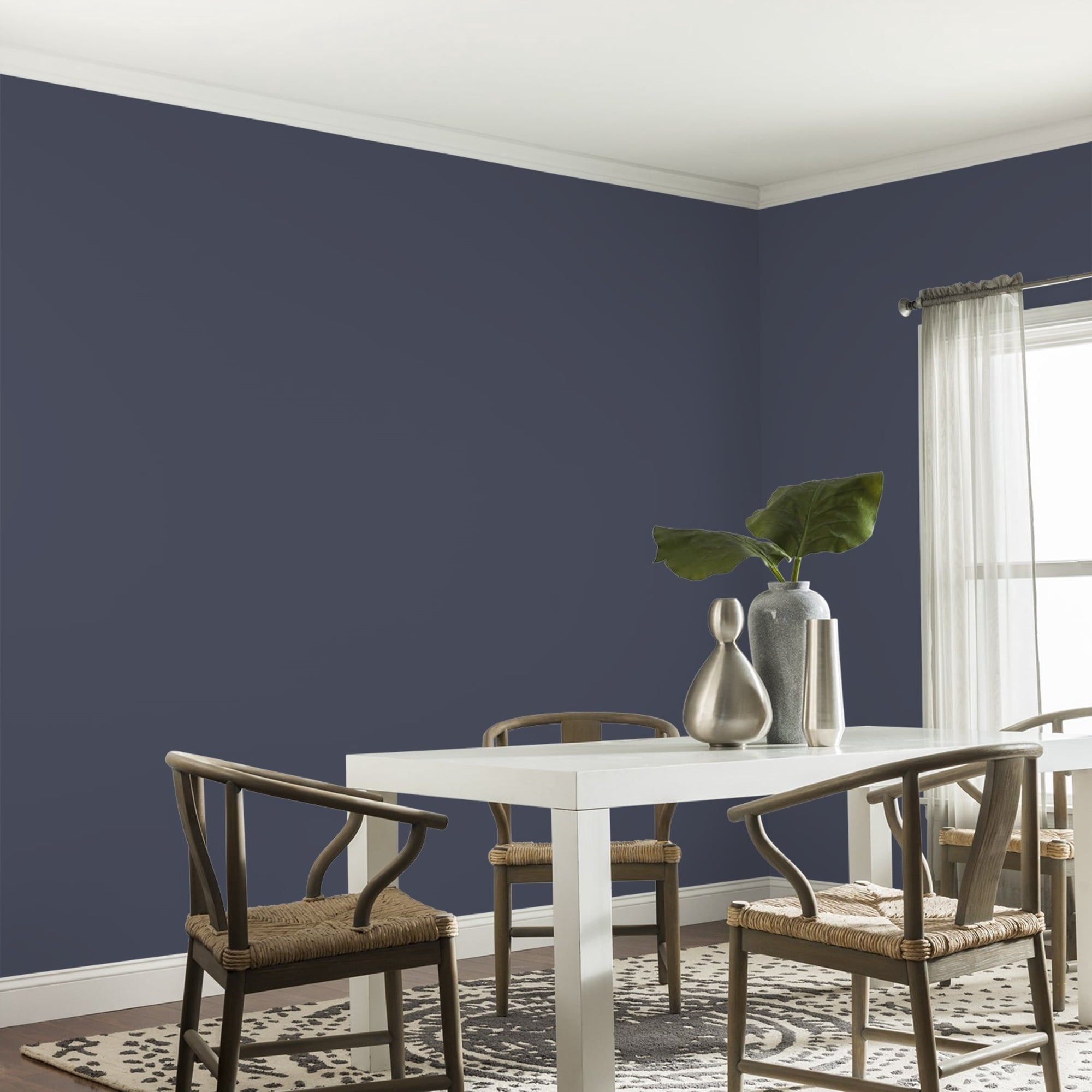 Glidden HEP Black Flame / Purple, Eggshell Interior Paint with Primer, 1 Quart