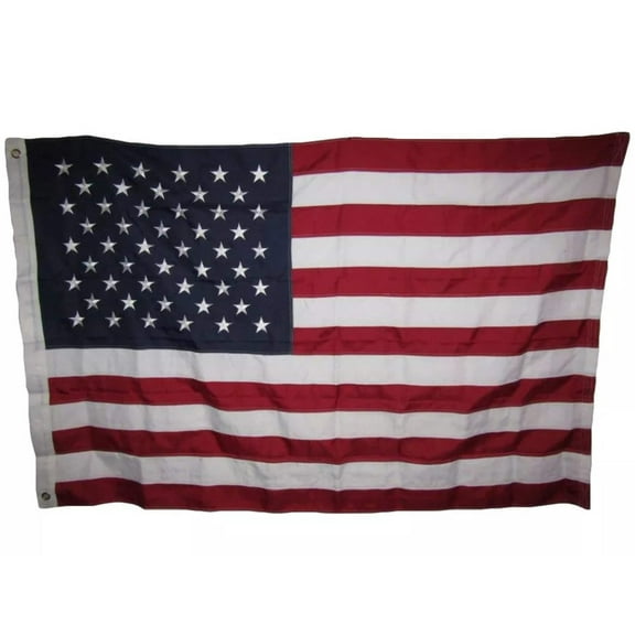 USA American Flag 2.5' x 4' Feet Embroidered 420D Outdoor Heavy Duty Durable