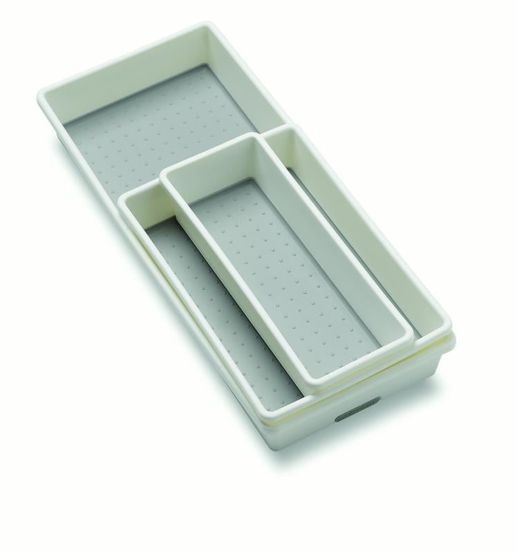 Madesmart 29106 Classic Large Silverware Tray White for sale online 