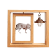 thumbnail image 1 of Cheetah Brown animal Marco giratorio de madera 4x6, 1 of 3