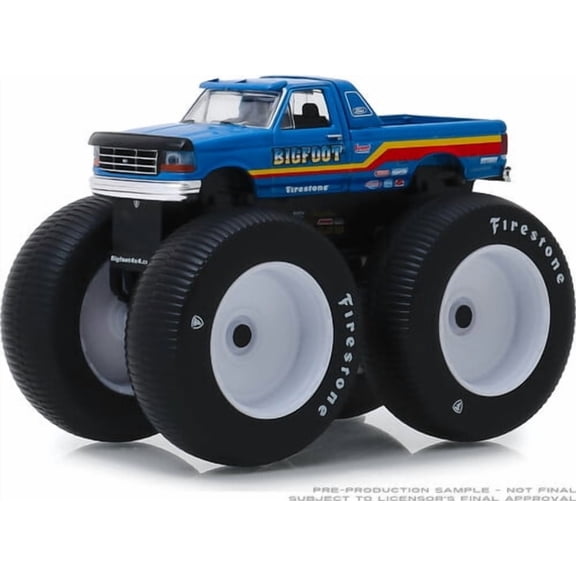 GreenLight Collectibles - 1:64 Kings of Crunch Series 5 - Bigfoot #7 -1996 Ford F-250 Monster Truck  [COLLECTABLES] Figure, Collectible