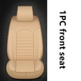 thumbnail image 1 of FlyFlise PU Leather Auto Seat Cover Universal Car Front Seat Car Seat Protector, 1 of 5