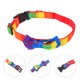 thumbnail image 2 of BRIGHTFUFU Collar de perros Pequeño Rainbow Pet Collar Ajustable Pet Collar Pet Fabric Decoración, 2 of 8