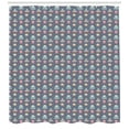 thumbnail image 3 of Ambesonne Vintage Shower Curtain, Typewriter Tea Cup Rose, 69"Wx75"L, Multicolor, 3 of 3